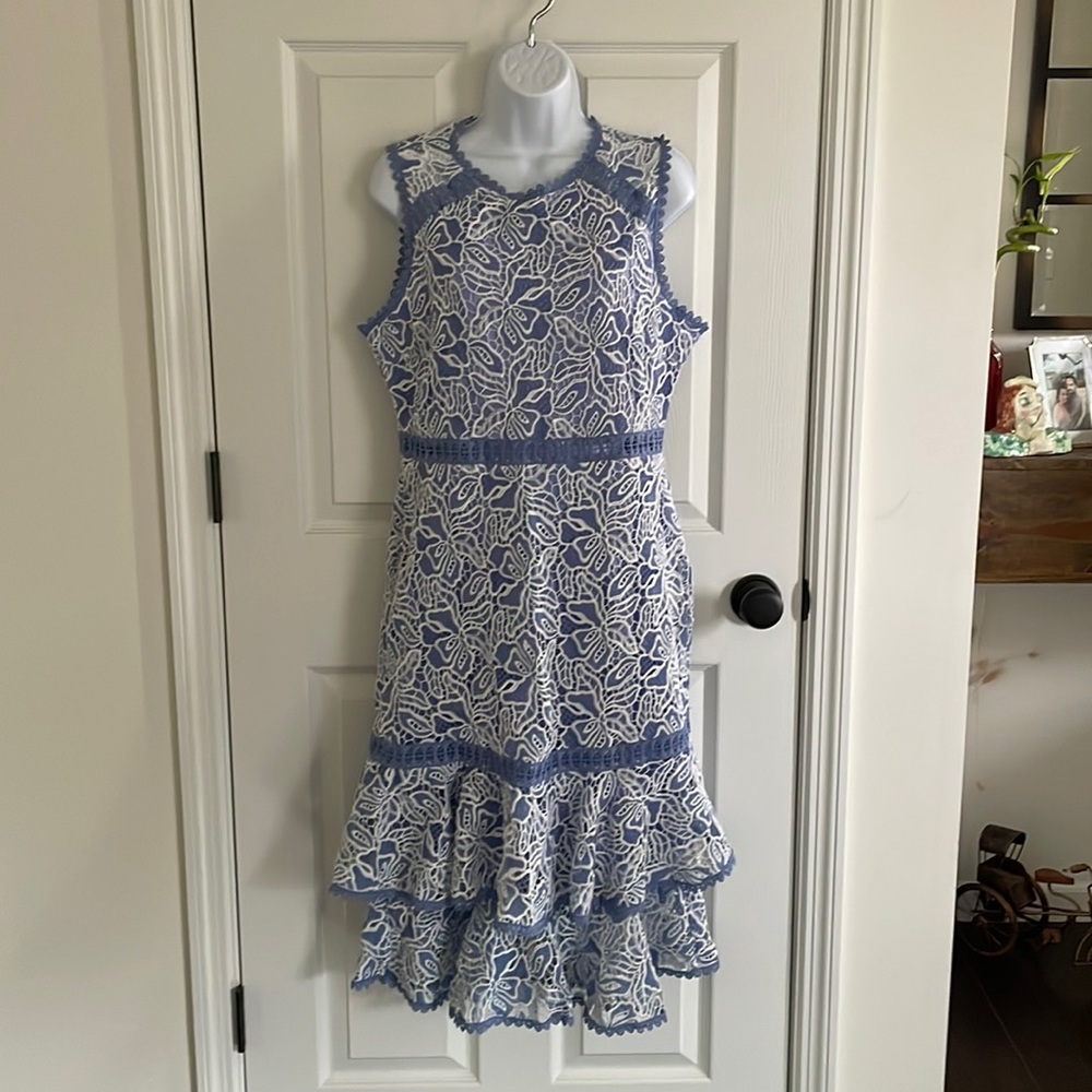 Blue Lace Dress